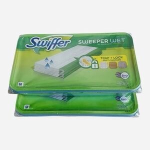Swiffer Sweeper Wet Mopping Pad Refills 2 Pack Lavender Vanilla NIB